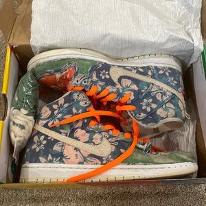 Nike Sb Dunk High Hawaii/Maui Wowie Size 9